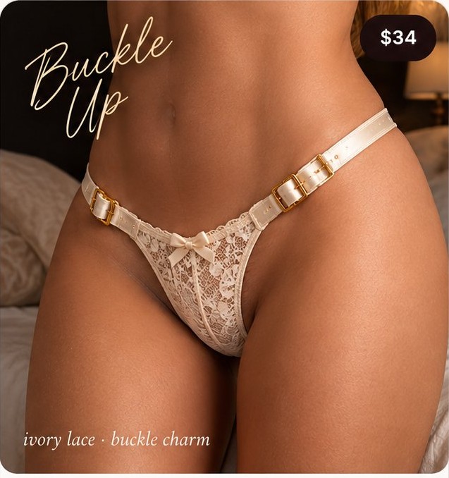 Buckle Up for women ā mock-up photo