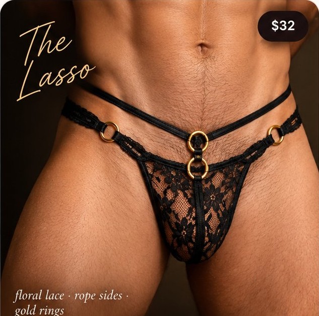The Lasso for men ā mock-up photo